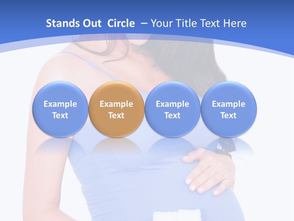 Sweet People Female PowerPoint Template