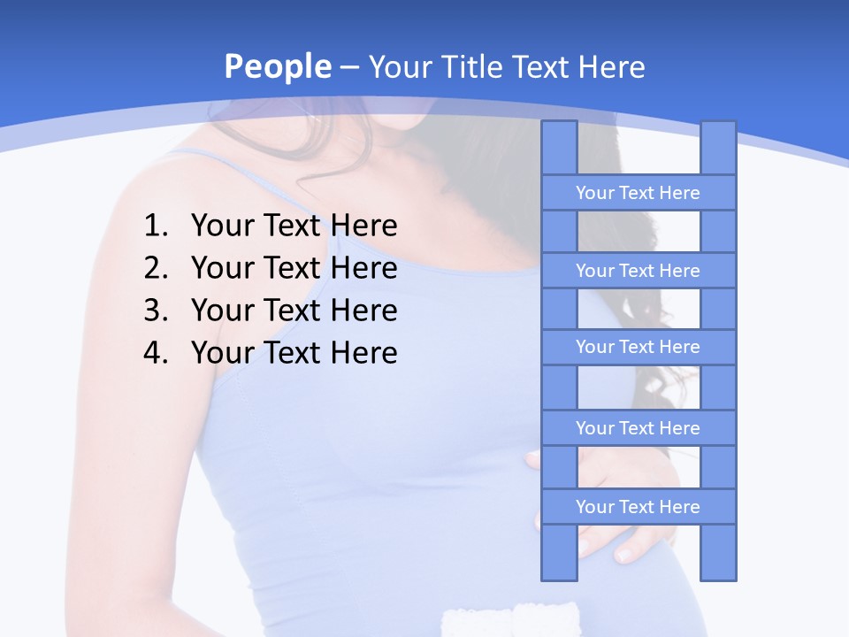 Sweet People Female PowerPoint Template