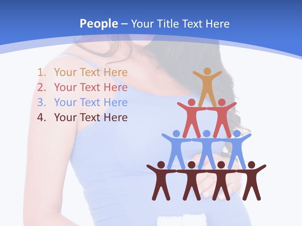 Sweet People Female PowerPoint Template