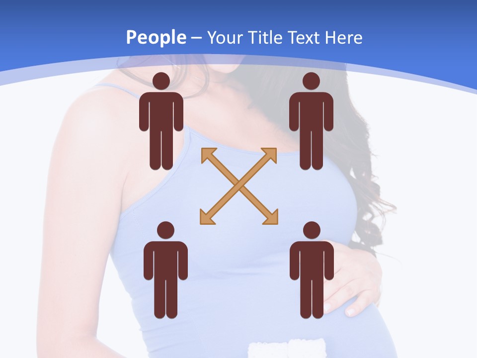 Sweet People Female PowerPoint Template
