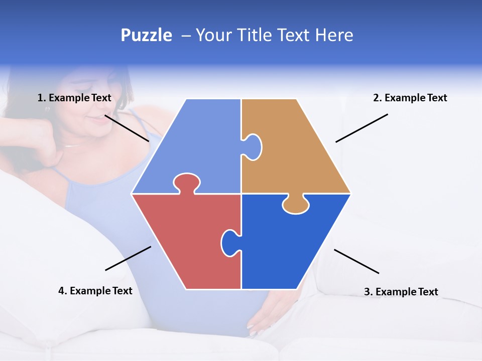 Parenthood Pregnant Joyful PowerPoint Template