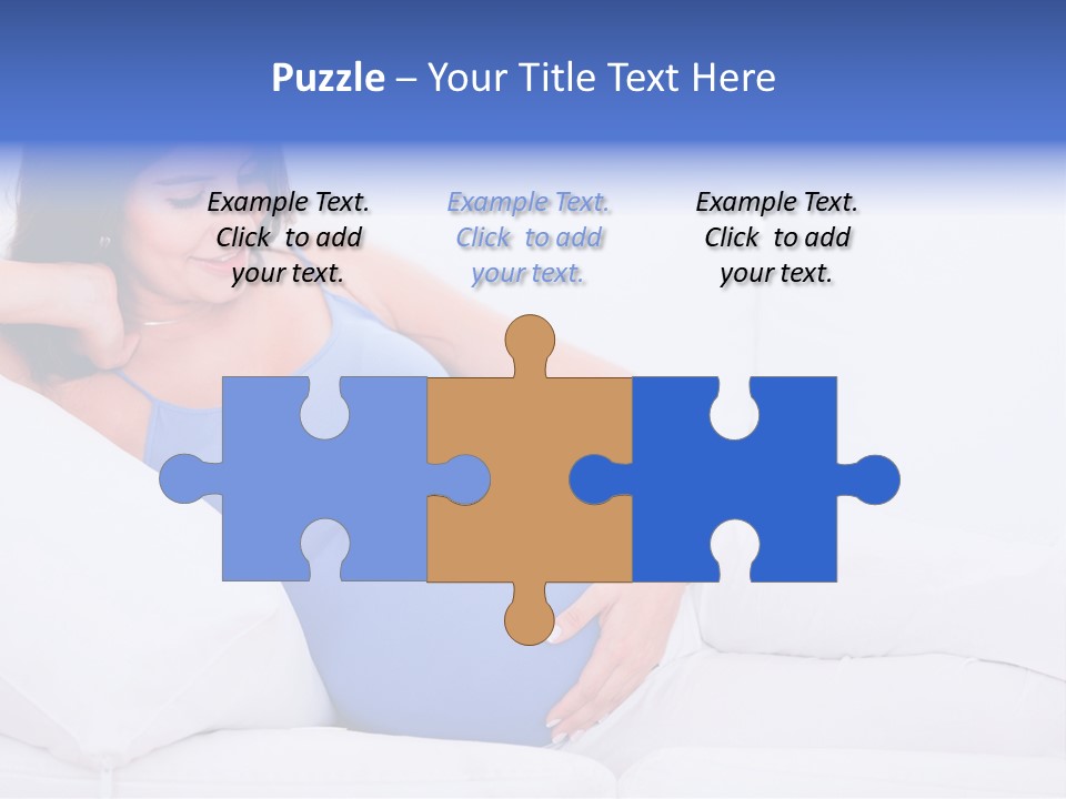 Parenthood Pregnant Joyful PowerPoint Template