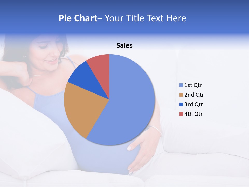 Parenthood Pregnant Joyful PowerPoint Template