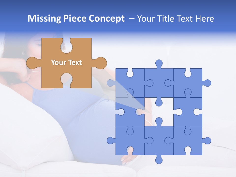 Parenthood Pregnant Joyful PowerPoint Template