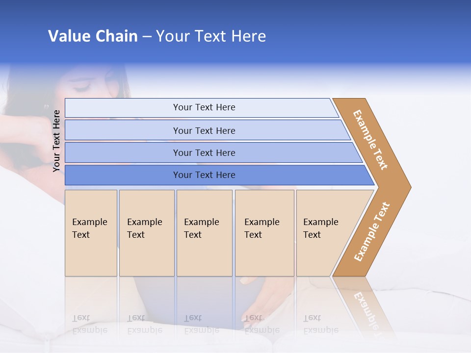 Parenthood Pregnant Joyful PowerPoint Template