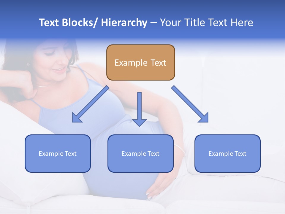 Parenthood Pregnant Joyful PowerPoint Template