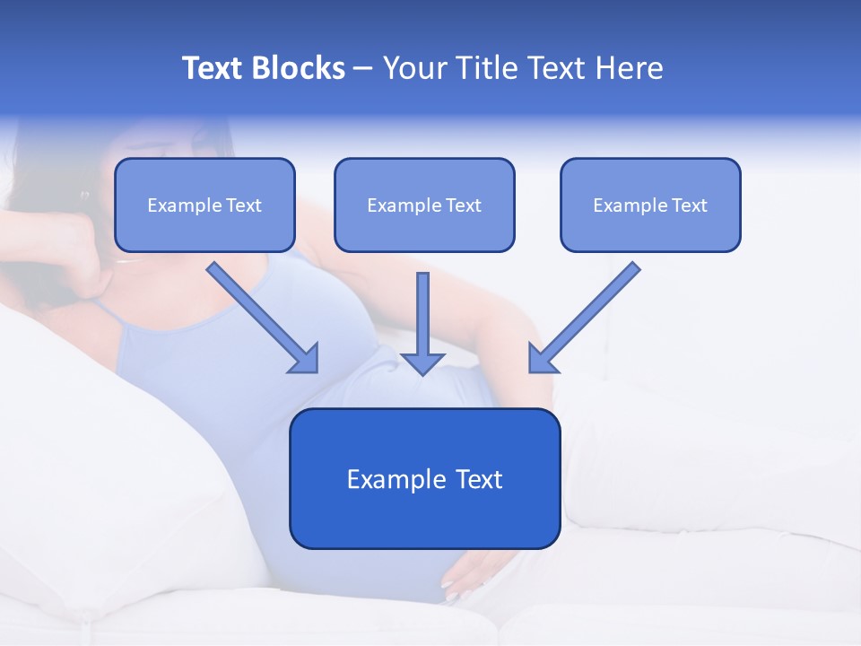 Parenthood Pregnant Joyful PowerPoint Template