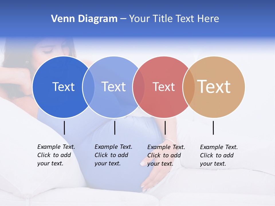 Parenthood Pregnant Joyful PowerPoint Template