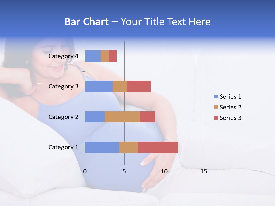 Parenthood Pregnant Joyful PowerPoint Template