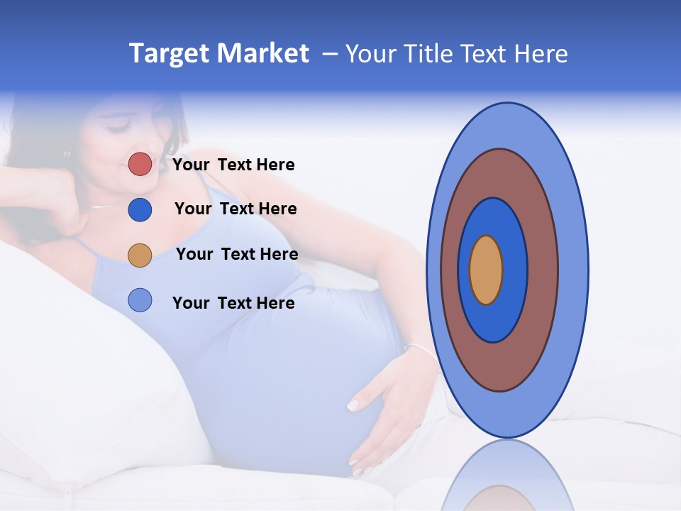 Parenthood Pregnant Joyful PowerPoint Template