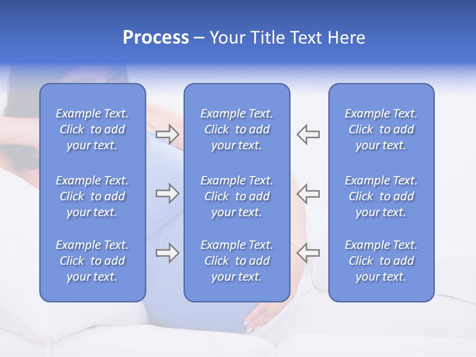 Parenthood Pregnant Joyful PowerPoint Template