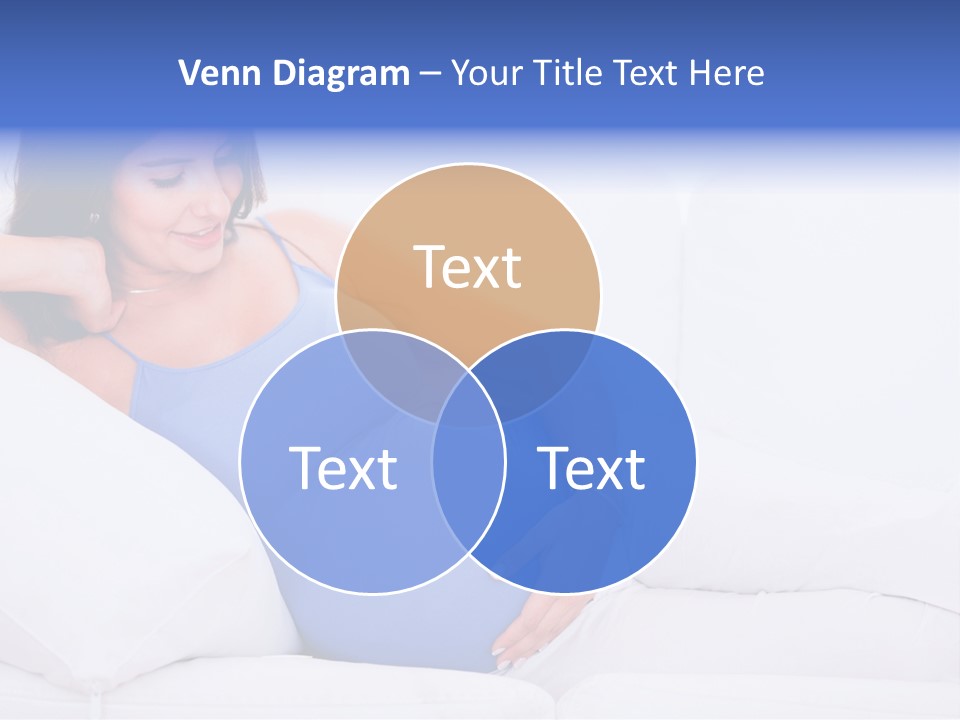 Parenthood Pregnant Joyful PowerPoint Template