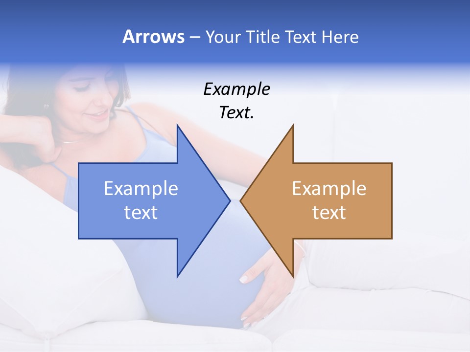 Parenthood Pregnant Joyful PowerPoint Template