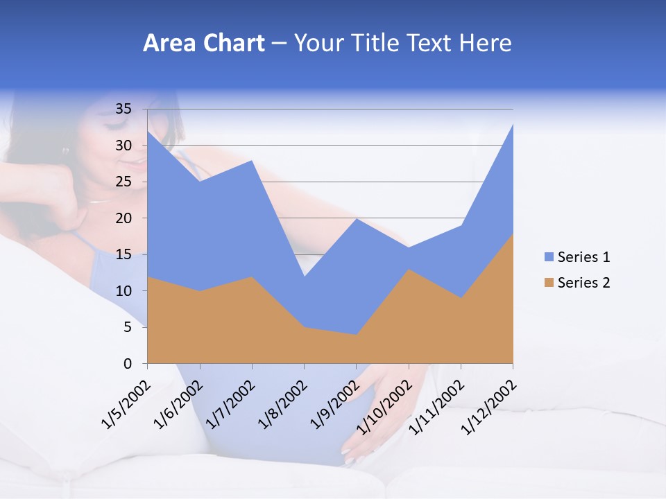 Parenthood Pregnant Joyful PowerPoint Template