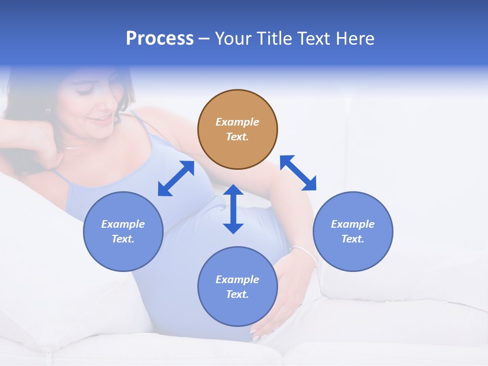 Parenthood Pregnant Joyful PowerPoint Template