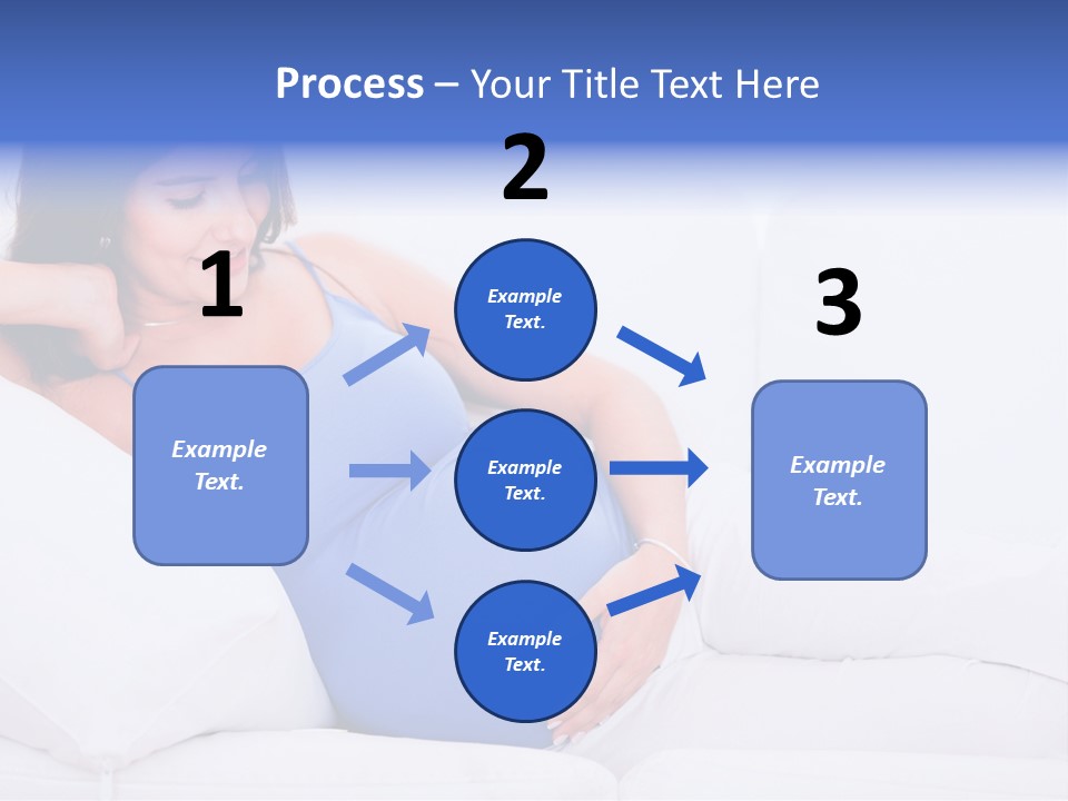 Parenthood Pregnant Joyful PowerPoint Template