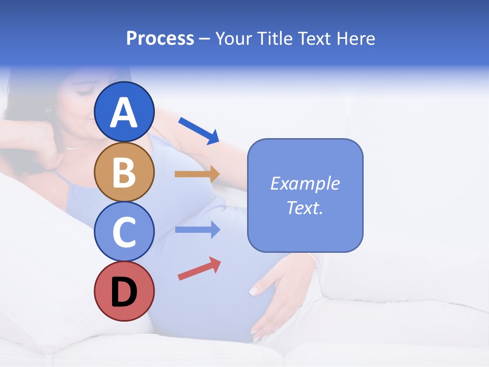 Parenthood Pregnant Joyful PowerPoint Template