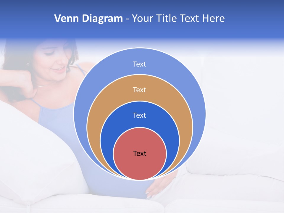 Parenthood Pregnant Joyful PowerPoint Template