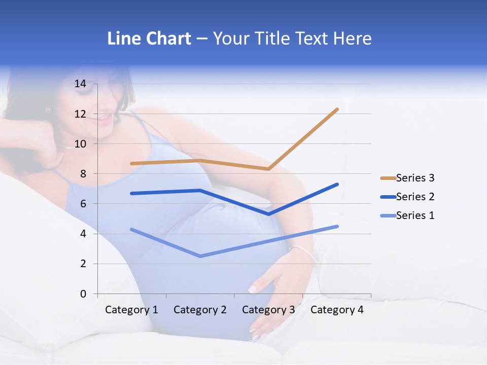 Parenthood Pregnant Joyful PowerPoint Template