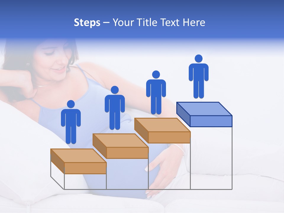 Parenthood Pregnant Joyful PowerPoint Template