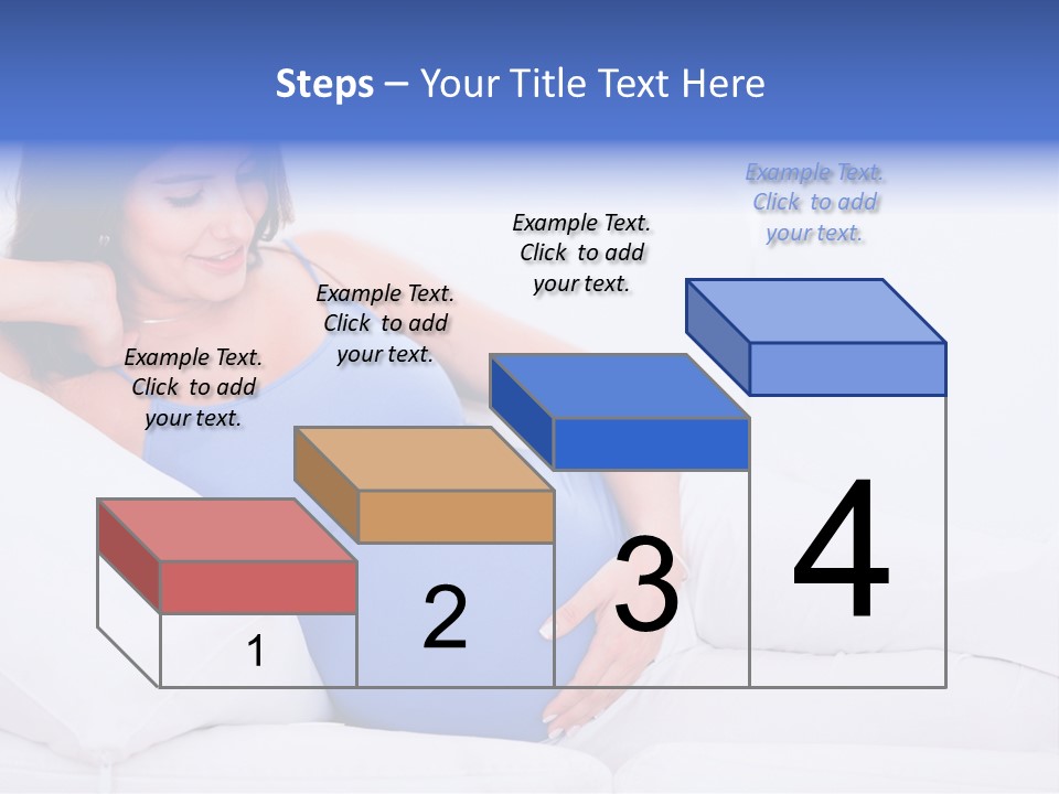 Parenthood Pregnant Joyful PowerPoint Template