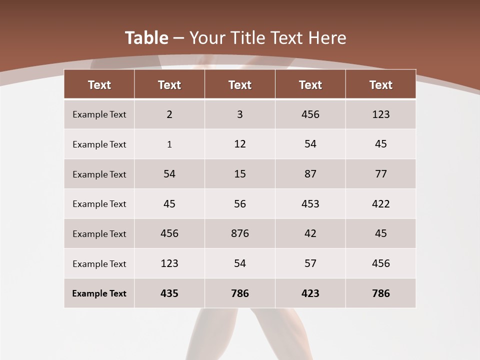 Sexy Agility  PowerPoint Template