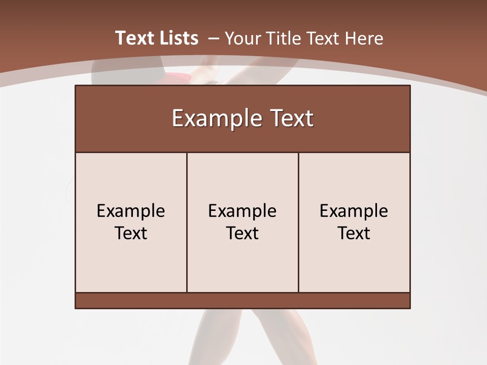 Sexy Agility  PowerPoint Template