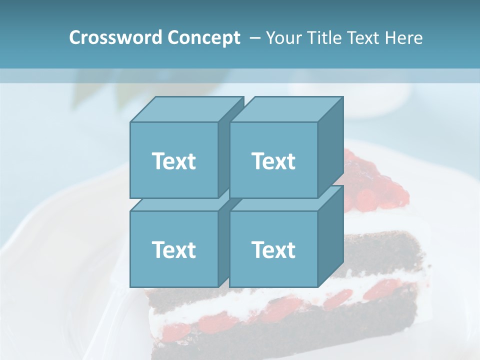 Indulgence Wolfberry Fork PowerPoint Template