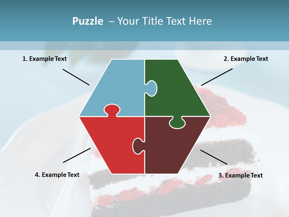 Indulgence Wolfberry Fork PowerPoint Template