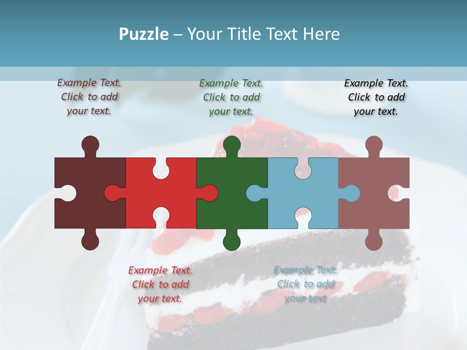 Indulgence Wolfberry Fork PowerPoint Template