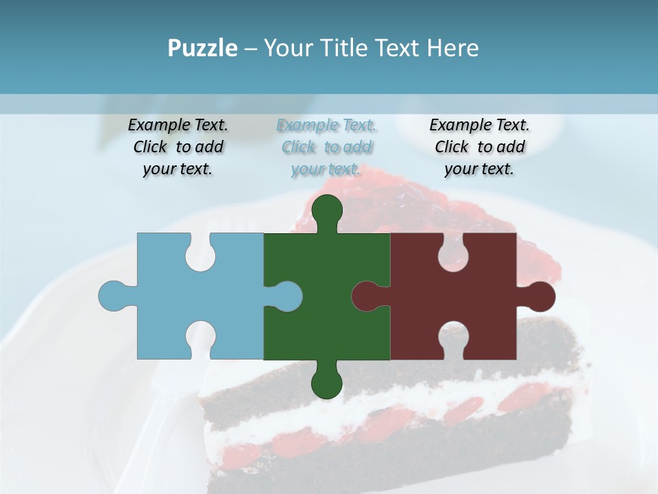 Indulgence Wolfberry Fork PowerPoint Template