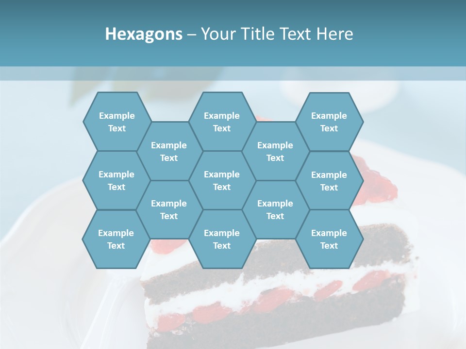 Indulgence Wolfberry Fork PowerPoint Template