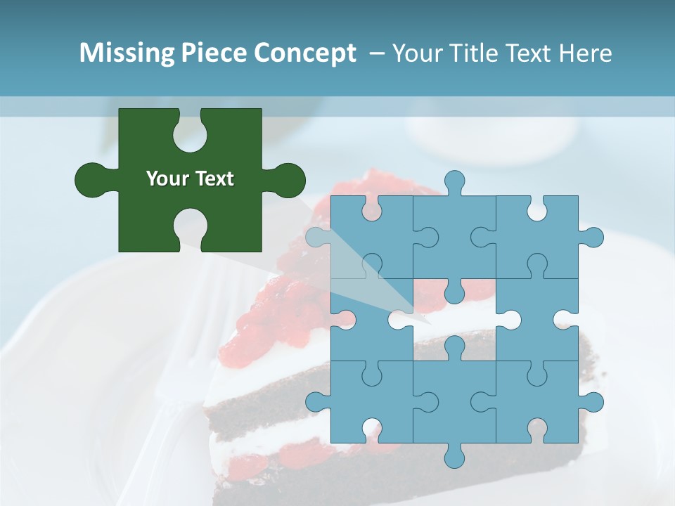 Indulgence Wolfberry Fork PowerPoint Template