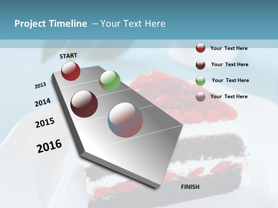 Indulgence Wolfberry Fork PowerPoint Template