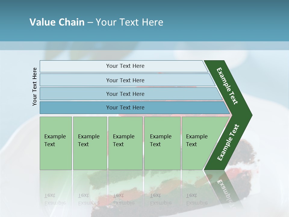 Indulgence Wolfberry Fork PowerPoint Template