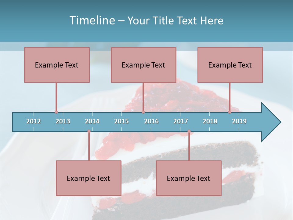 Indulgence Wolfberry Fork PowerPoint Template