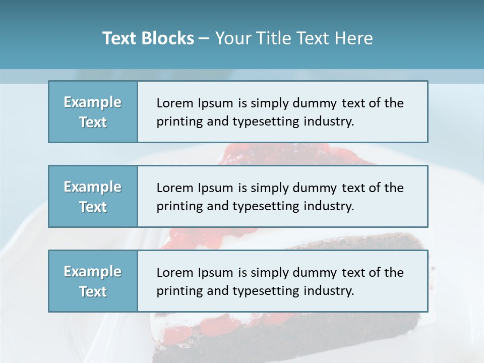 Indulgence Wolfberry Fork PowerPoint Template