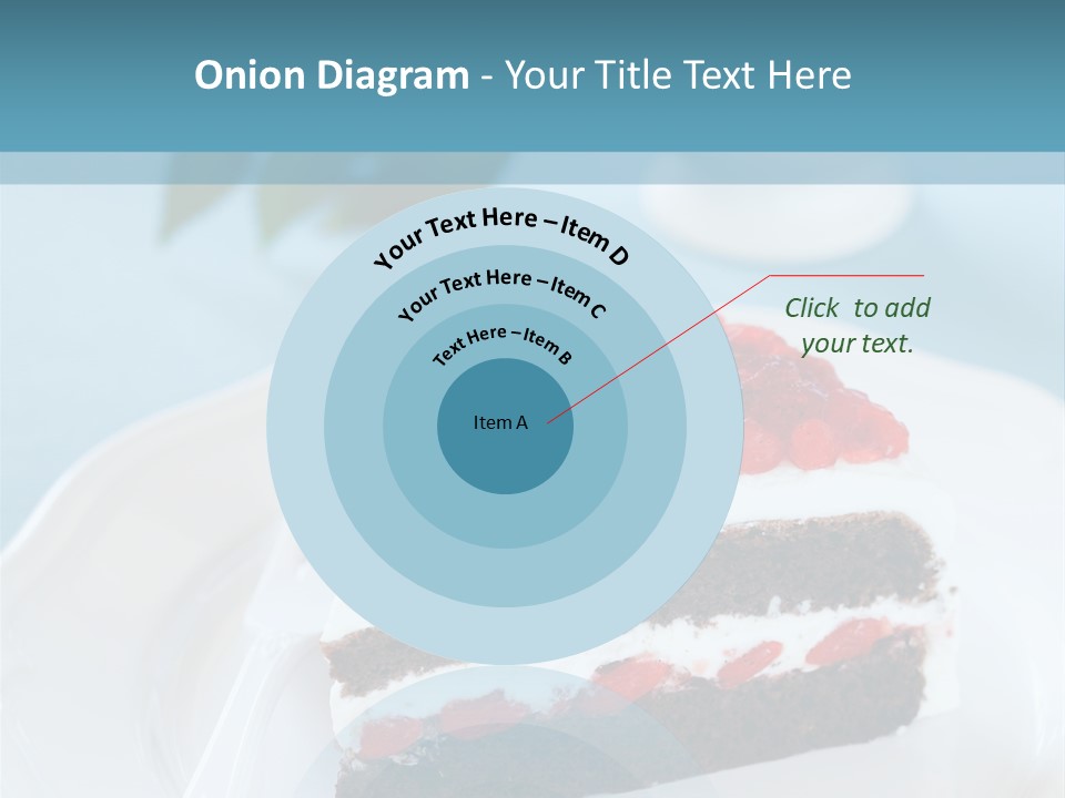 Indulgence Wolfberry Fork PowerPoint Template