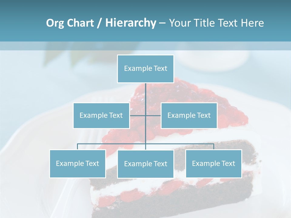 Indulgence Wolfberry Fork PowerPoint Template