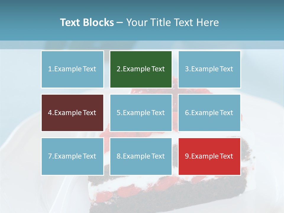 Indulgence Wolfberry Fork PowerPoint Template