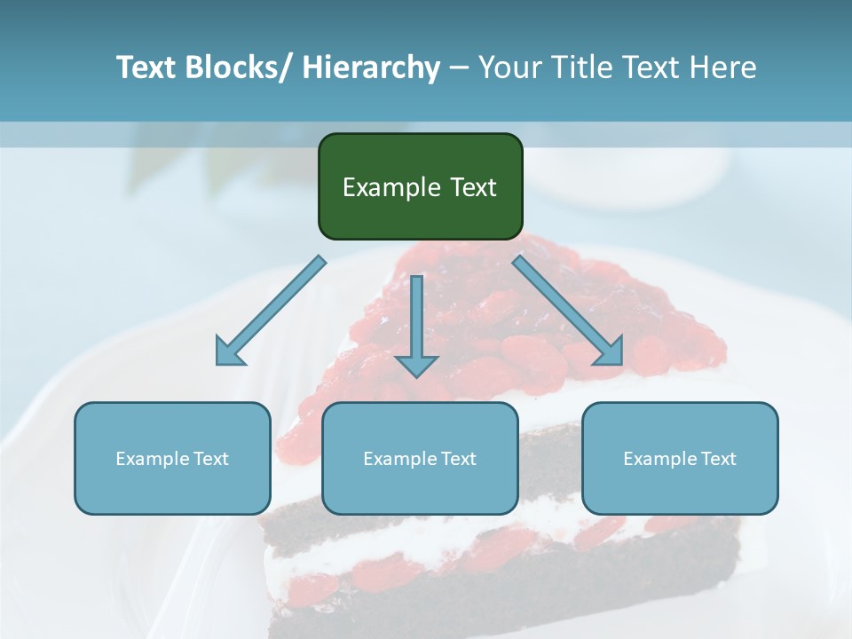 Indulgence Wolfberry Fork PowerPoint Template