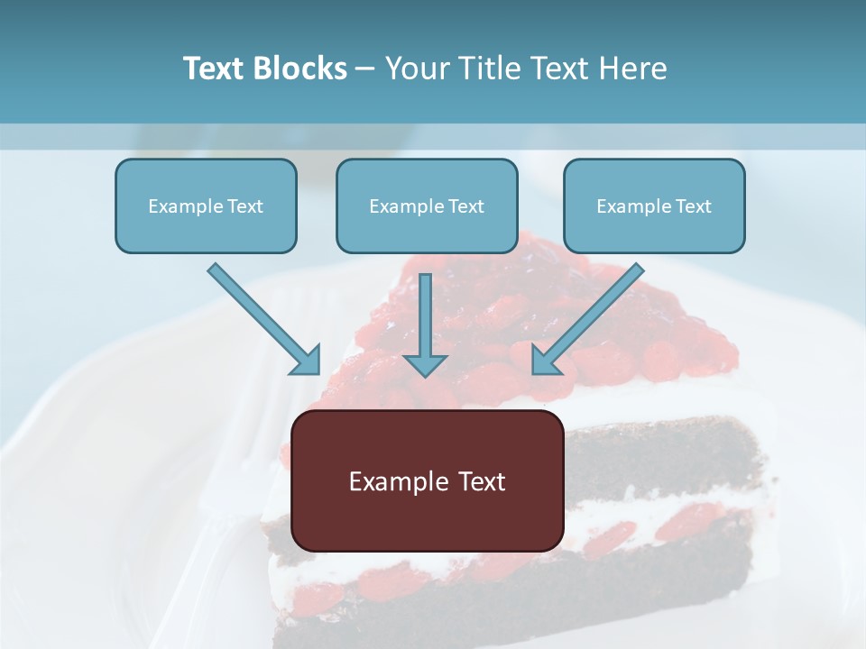 Indulgence Wolfberry Fork PowerPoint Template