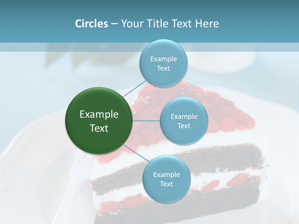 Indulgence Wolfberry Fork PowerPoint Template