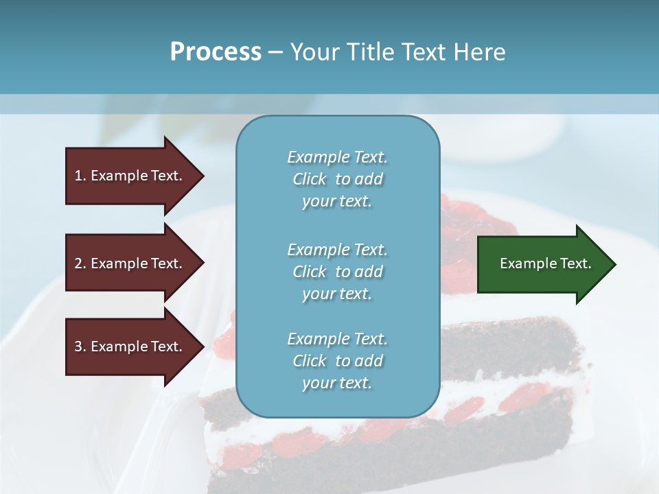 Indulgence Wolfberry Fork PowerPoint Template