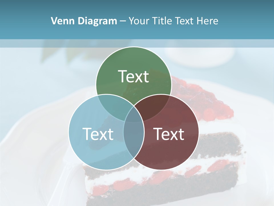 Indulgence Wolfberry Fork PowerPoint Template