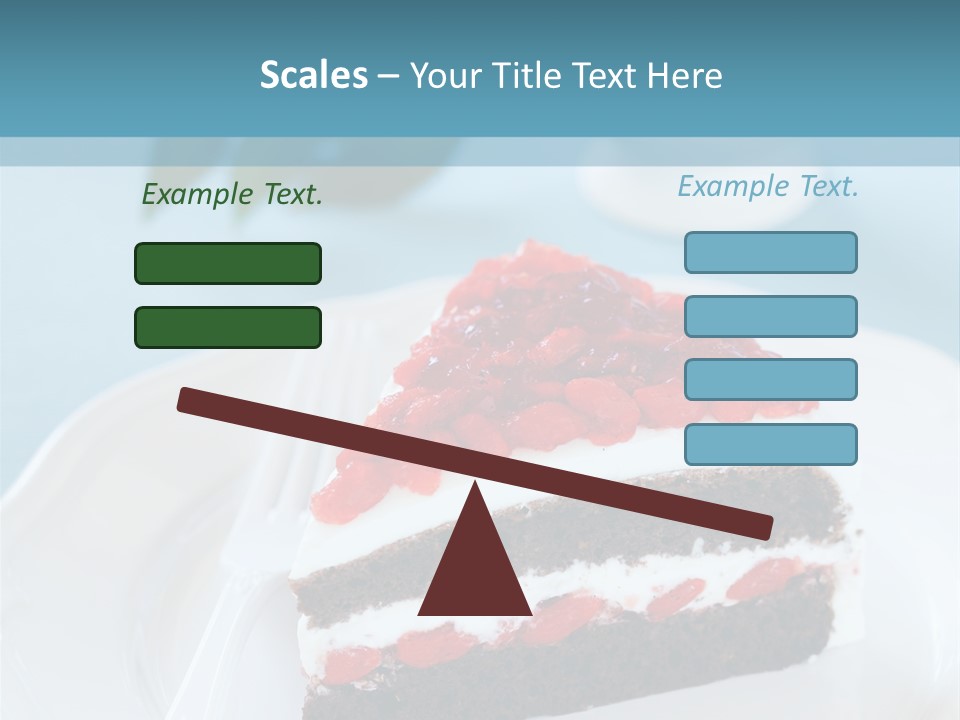 Indulgence Wolfberry Fork PowerPoint Template