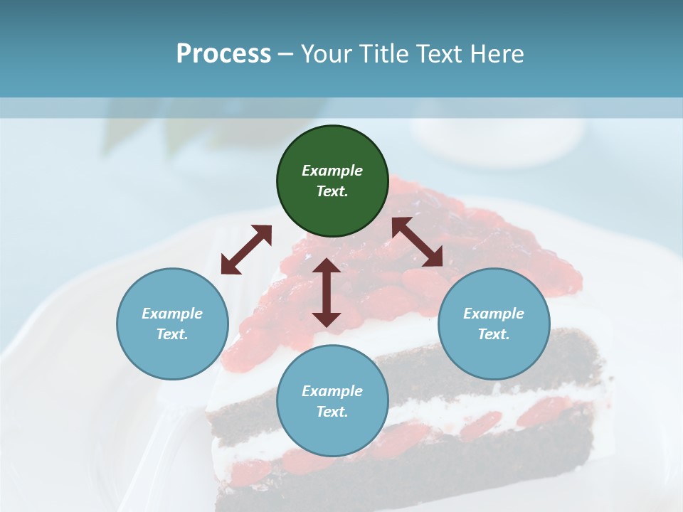 Indulgence Wolfberry Fork PowerPoint Template