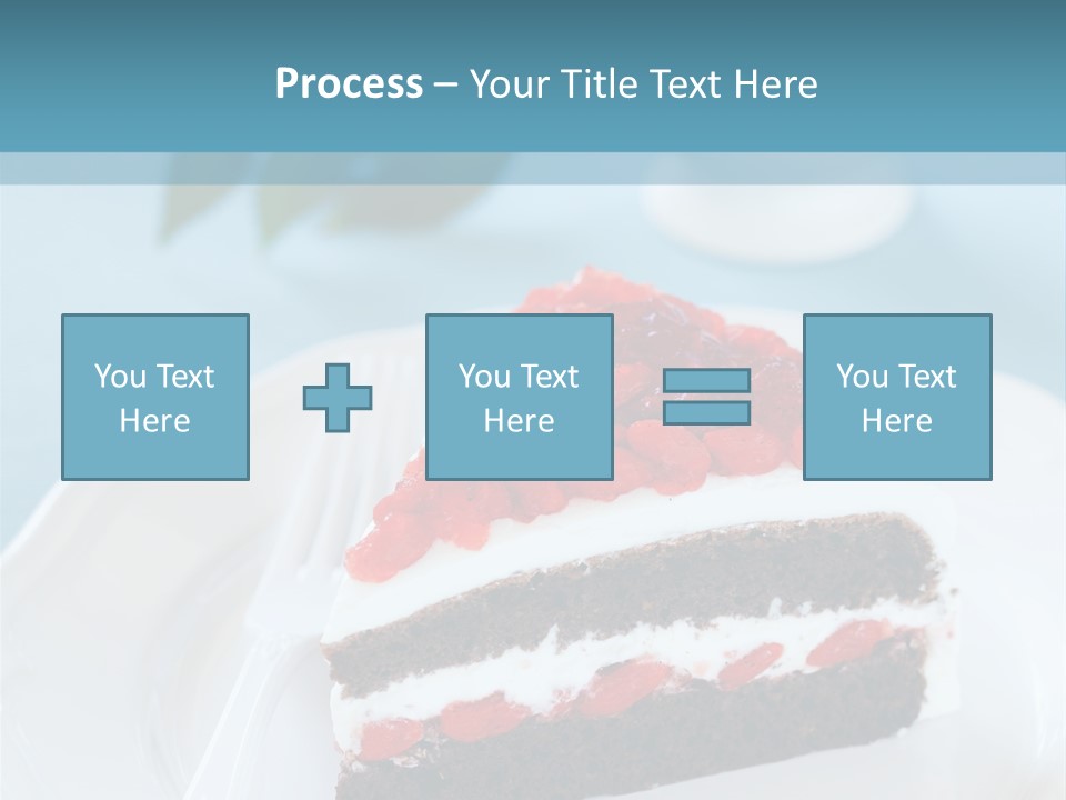 Indulgence Wolfberry Fork PowerPoint Template