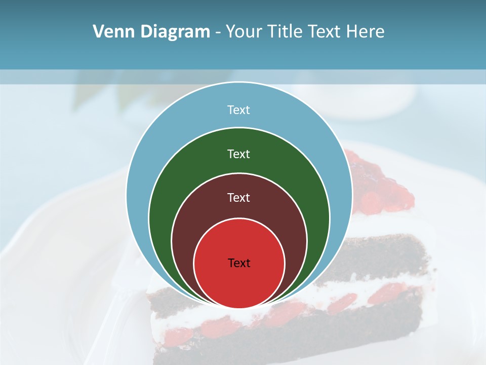 Indulgence Wolfberry Fork PowerPoint Template