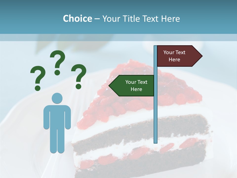 Indulgence Wolfberry Fork PowerPoint Template